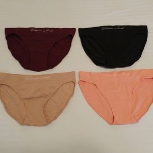 4 NWT Victoria's Secret Seamless Bikini Panties